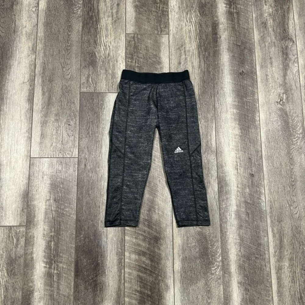 Adidas Grey Cropped Leggings